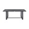 Armen Living Argiope Outdoor Patio 5-Piece Dining Table Set in Aluminum with Gray Cushions 840254333277 - alternate 10